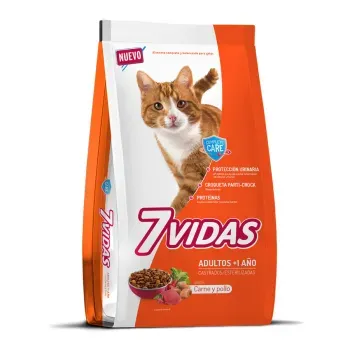 7 Vidas Carne y Pollo x 1 kg