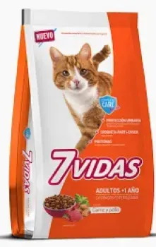 7 Vidas Pollo y Carne x 10 kg